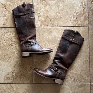 Charles David Vero Cuoio Brown Below the Knee Boots (7)